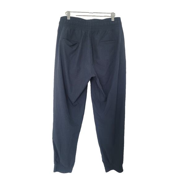 Albion Fit Womens Destination Jogger Pants High Rise Size L Petite Heather Blue - Picture 2 of 9